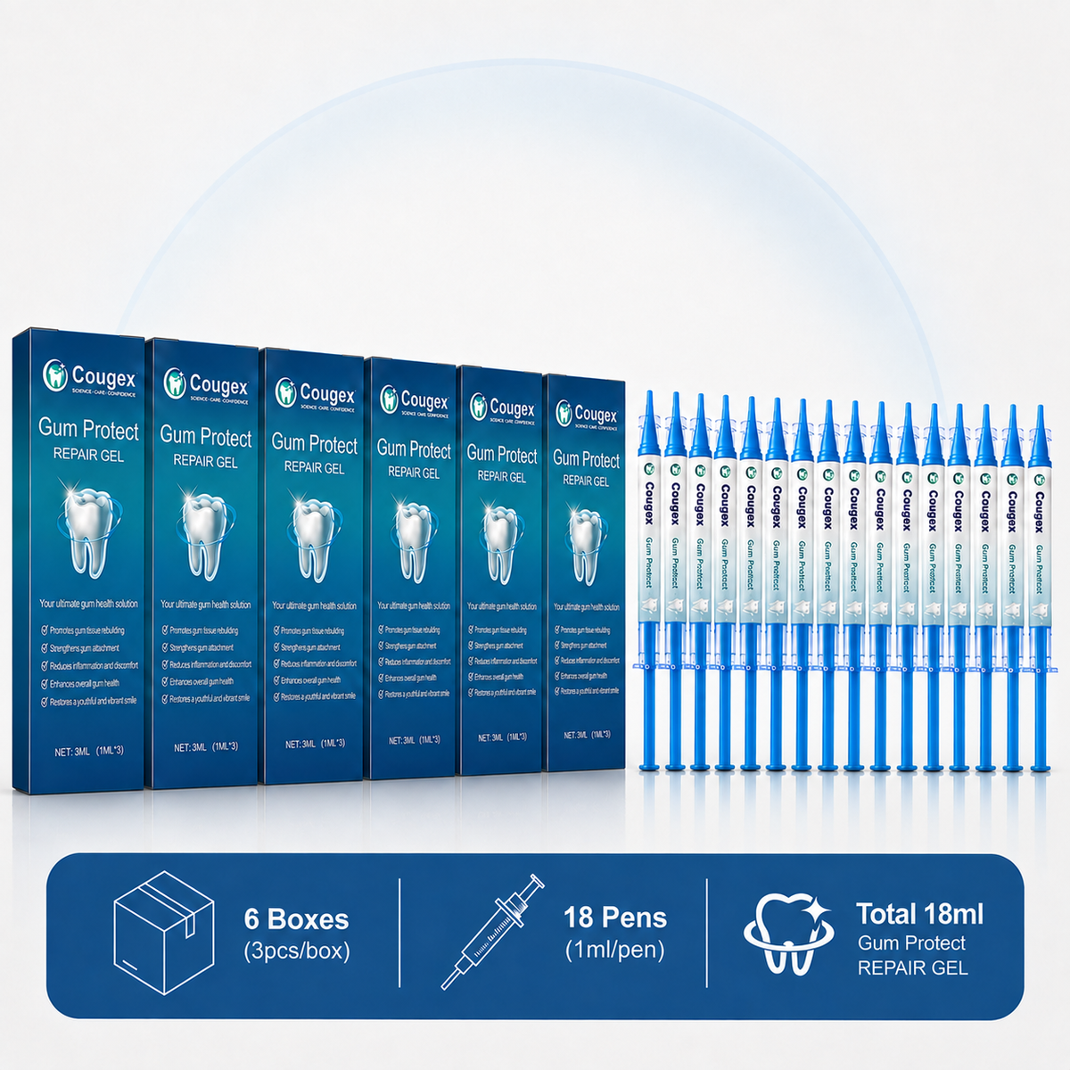 Cougex™ Precision Gum Care Gel – Daily Support for Sensitive, Tender & Bleeding Gums