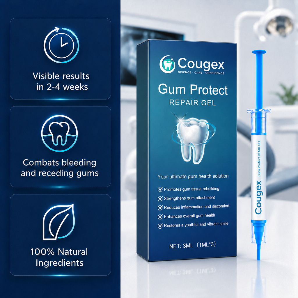 Cougex™ Precision Gum Care Gel – Daily Support for Sensitive, Tender & Bleeding Gums
