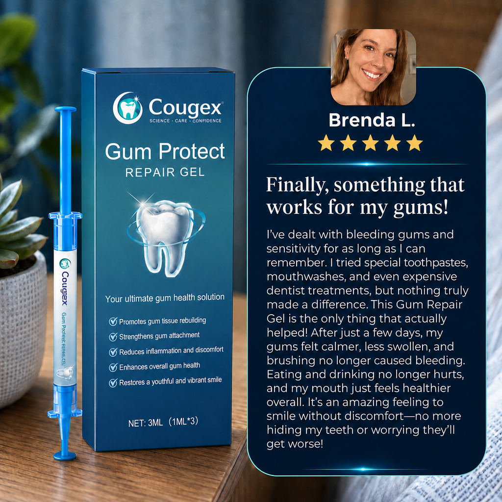 Cougex™ Precision Gum Care Gel – Daily Support for Sensitive, Tender & Bleeding Gums