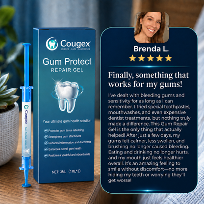 Cougex™ Precision Gum Care Gel – Daily Support for Sensitive, Tender & Bleeding Gums
